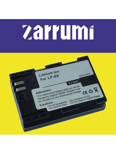 Аккумулятор Zarrumi LP-E6 (аналог Canon LP-E6)