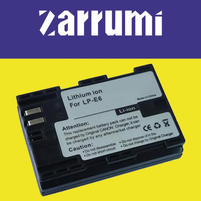 Аккумулятор Zarrumi LP-E6 (аналог Canon LP-E6)