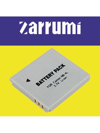 Аккумулятор Zarrumi NB-4L (аналог Canon NB-4L)