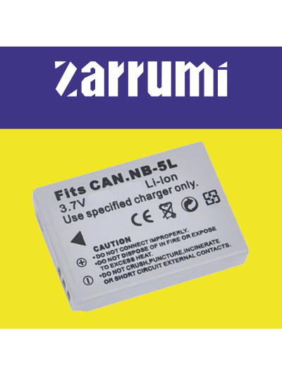 Аккумулятор Zarrumi NB-5L (аналог Canon NB-5L)