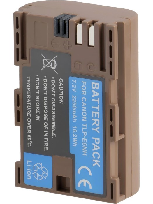 Аккумулятор Zarrumi TLP-E6NH (2250mAh, разъем Type-C)