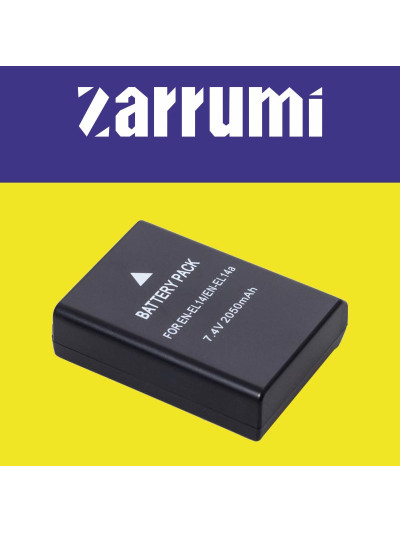 Аккумулятор Zarrumi EN-EL14a (аналог Nikon EN-EL14a)
