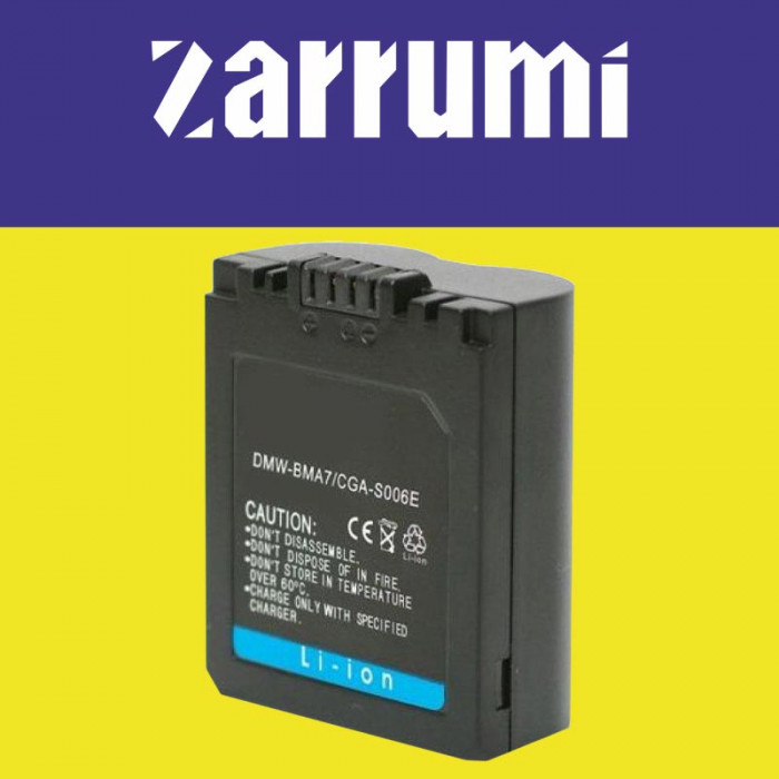 Аккумулятор Zarrumi BMA7 (аналог Panasonic DMW-BMA7)