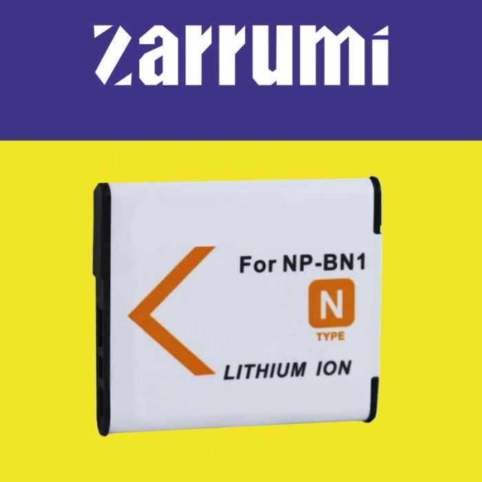 Аккумулятор Zarrumi NP-BN1 (аналог Sony NP-BN1)