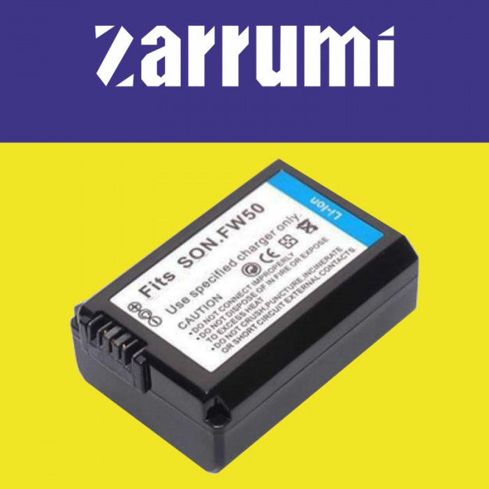 Аккумулятор Zarrumi NP-FW50 (аналог Sony NP-FW50)