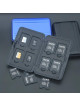 Металлический кейс для карт памяти SD/microSD Zarrumi CBS-4