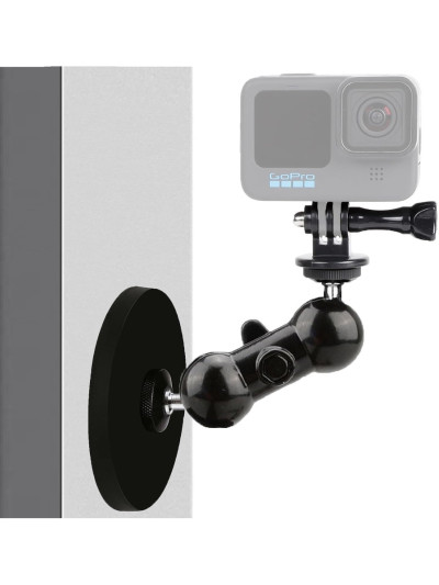 Магнитный шарнирный кронштейн Zarrumi Magnetto Light для экшн-камер