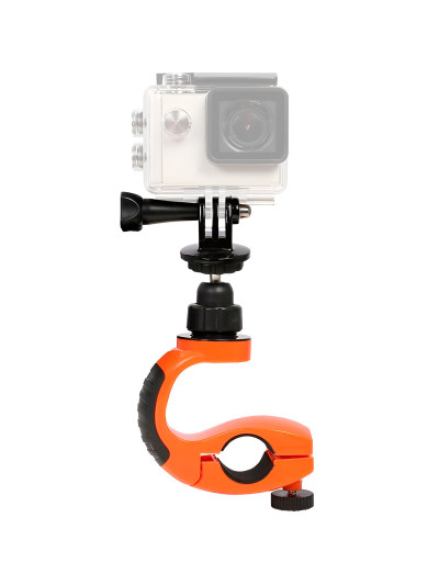Крепление с шаровой головой на трубы Zarrumi Orange для экшн-камер
