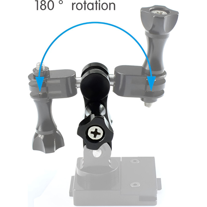 Шарнирный адаптер Zarrumi SM18 для экшн-камер