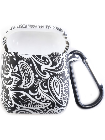 Силиконовый чехол Rumi Mixed для Apple AirPods 1/2 Пейсли