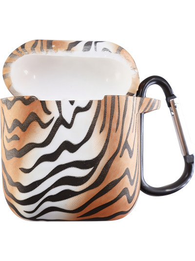 Силиконовый чехол Rumi Mixed для Apple AirPods 1/2 Тигр