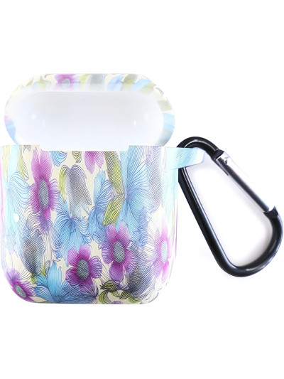 Силиконовый чехол Rumi Mixed для Apple AirPods 1/2 Весна