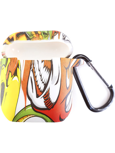 Силиконовый чехол Rumi Mixed для Apple AirPods 1/2 Граффити