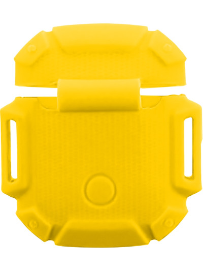 Противоударный силиконовый чехол для Apple AirPods, AirPods 2 Желтый