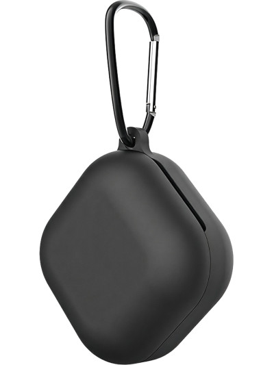 Пластиковый чехол Rumi для Samsung Galaxy Buds2 Pro / Buds2 / Live / Pro (черный)