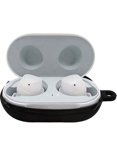 Силиконовый чехол Rumi для Samsung Galaxy Buds, Buds+ (черный)