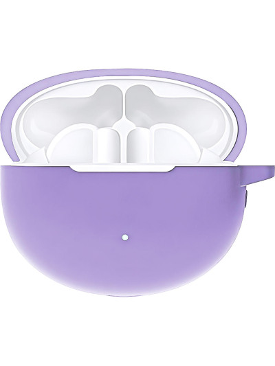 Силиконовый чехол Rumi для Huawei Freebuds 4i (лавандовый)