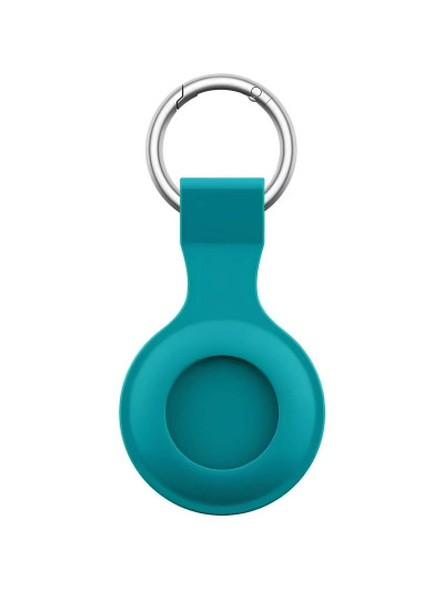 Силиконовый чехол Rumi для метки Apple Airtag Сине-зеленый
