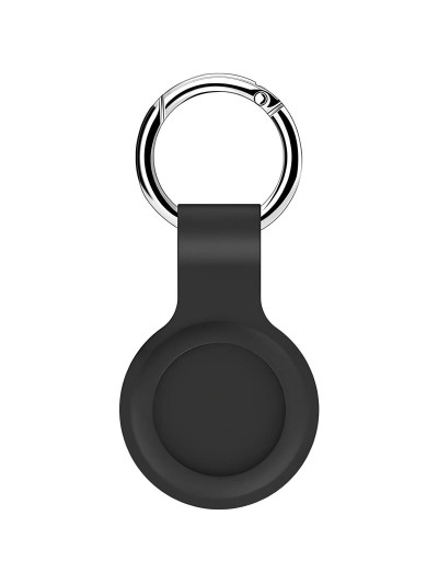 Силиконовый чехол Rumi для метки Apple Airtag Темно-серый