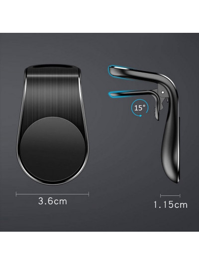 Магнитный держатель телефона в решетку Zarrumi MMH 01