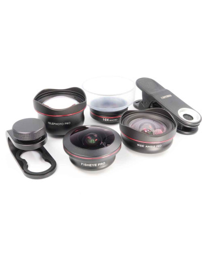 Набор объективов для смартфона Zarrumi PRO 4 in 1 lens kit