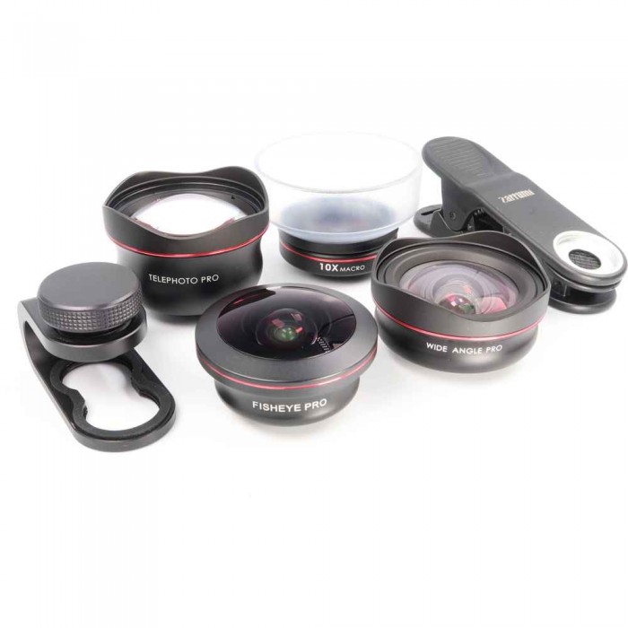 Набор объективов для смартфона Zarrumi PRO 4 in 1 lens kit