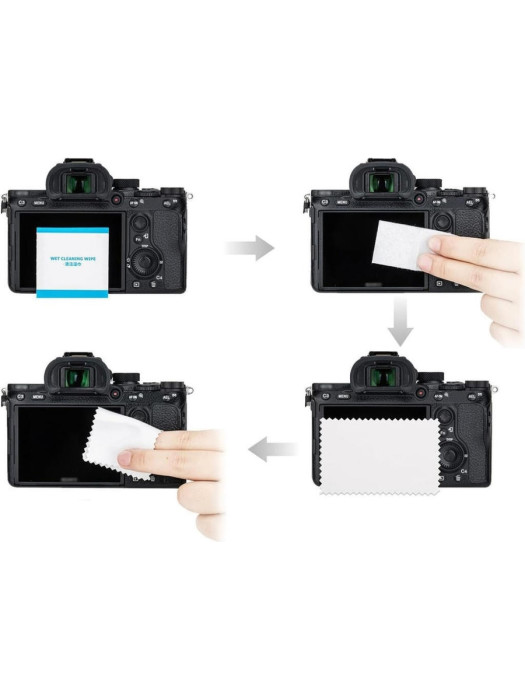 Защитное стекло Zarrumi TG-S7M4 для Sony A7 IV, A7CR, A7C II, A6700, ZV-E10 II, ZV-E1 / Fujifilm X-M5