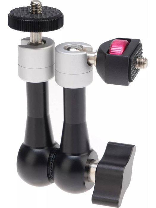 Шарнирный кронштейн с держателями под резьбу 1/4 дюйма Zarrumi Magic Arm 07 II