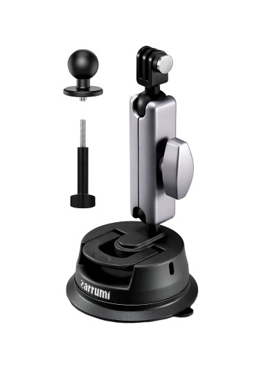 Присоска с кронштейном и резьбой 1/4'' Zarrumi Action Sticky