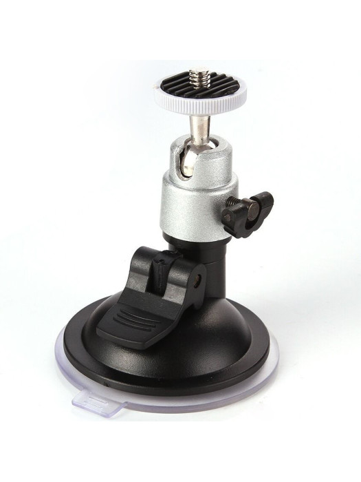 Присоска с резьбой 1/4'' Zarrumi HD-004S (серебристая)