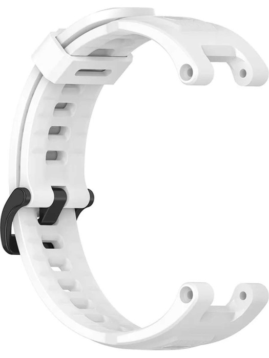 Силиконовый ремешок Rumi для Amazfit T-Rex Белый