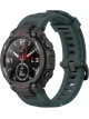 Силиконовый ремешок Rumi для Amazfit T-Rex Лесной зеленый
