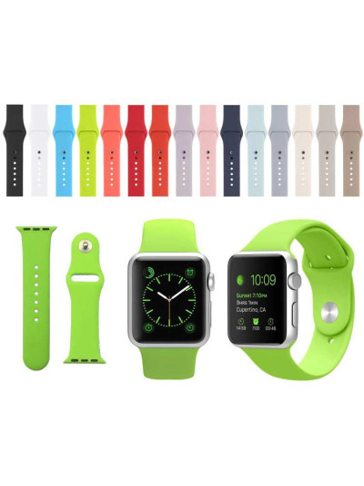 Силиконовый ремешок Rumi Sport для Apple Watch