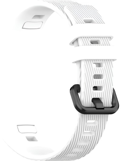 Силиконовый ремешок Rumi для Huawei Band 3, 3 Pro, 4 Pro (белый)