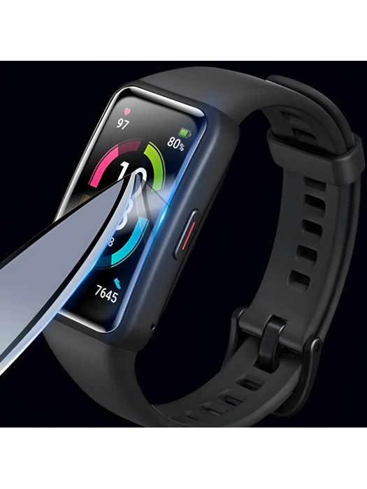 Защитное стекло Rumi Hybrid для Huawei Band 6, Honor Band 6