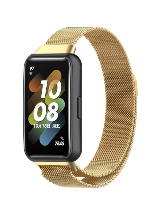 Металлический браслет Rumi Milanese loop для Huawei Band 7