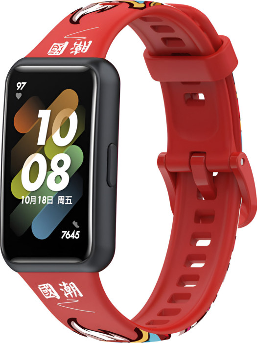 Силиконовый ремешок Rumi для Huawei Band 7