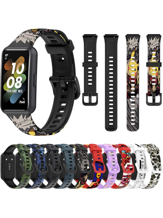 Силиконовый ремешок Rumi для Huawei Band 7
