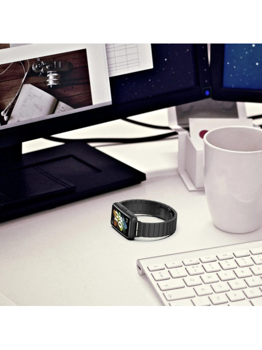 Металлический браслет Rumi Snake для Huawei Band 7
