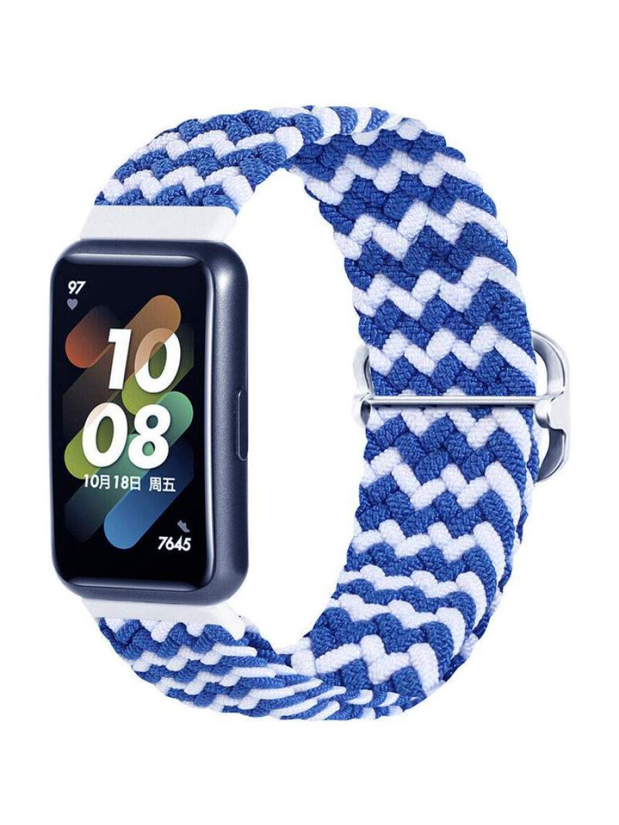 Ремешок из плетеного нейлона Rumi Wick для Huawei Band 7
