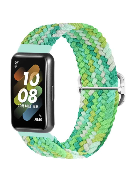 Ремешок из плетеного нейлона Rumi Wick для Huawei Band 7
