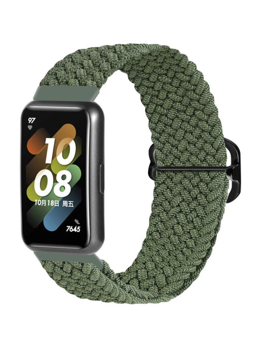 Ремешок из плетеного нейлона Rumi Wick для Huawei Band 7