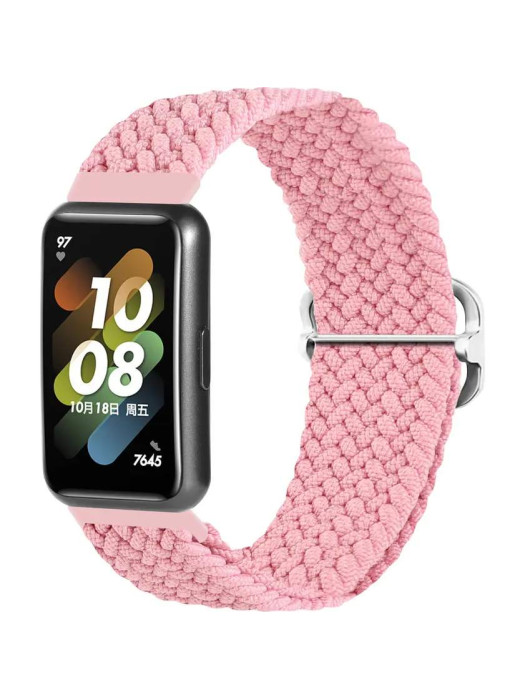 Ремешок из плетеного нейлона Rumi Wick для Huawei Band 7