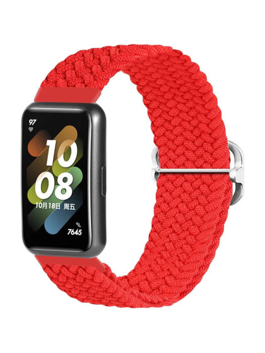 Ремешок из плетеного нейлона Rumi Wick для Huawei Band 7