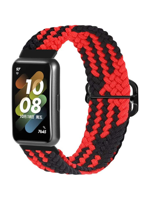 Ремешок из плетеного нейлона Rumi Wick для Huawei Band 7