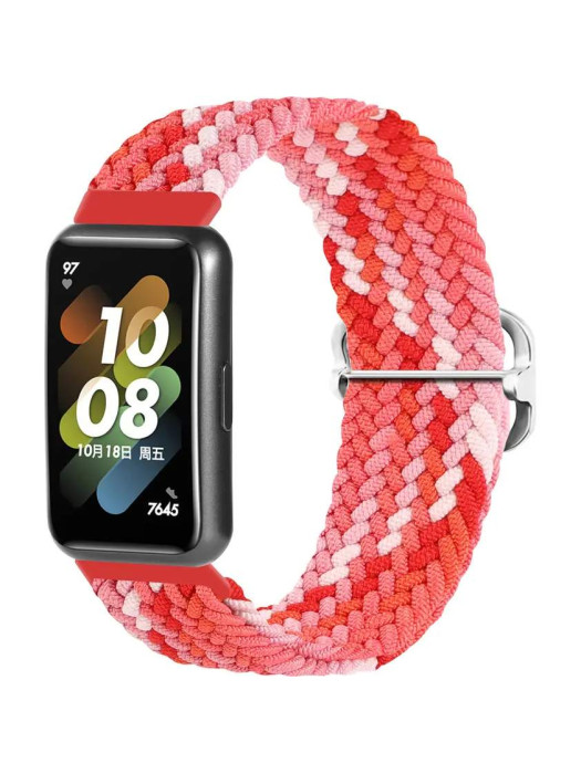 Ремешок из плетеного нейлона Rumi Wick для Huawei Band 7