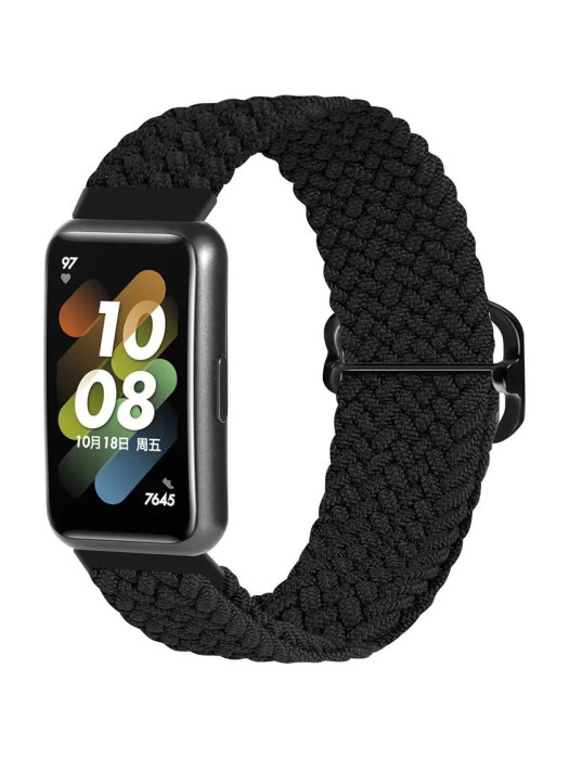 Ремешок из плетеного нейлона Rumi Wick для Huawei Band 7