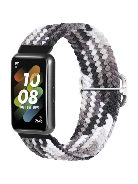 Ремешок из плетеного нейлона Rumi Wick для Huawei Band 7