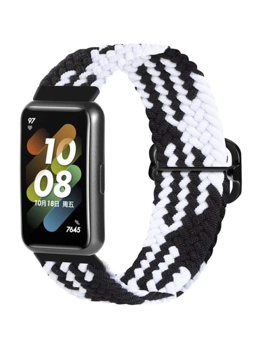 Ремешок из плетеного нейлона Rumi Wick для Huawei Band 7