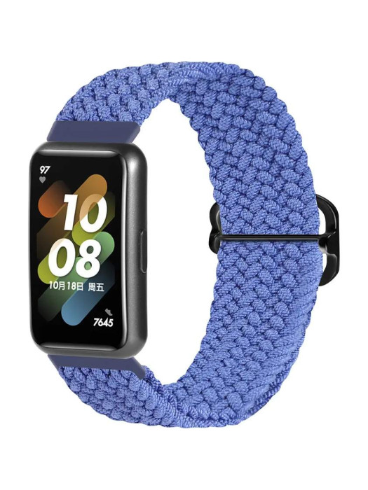 Ремешок из плетеного нейлона Rumi Wick для Huawei Band 7
